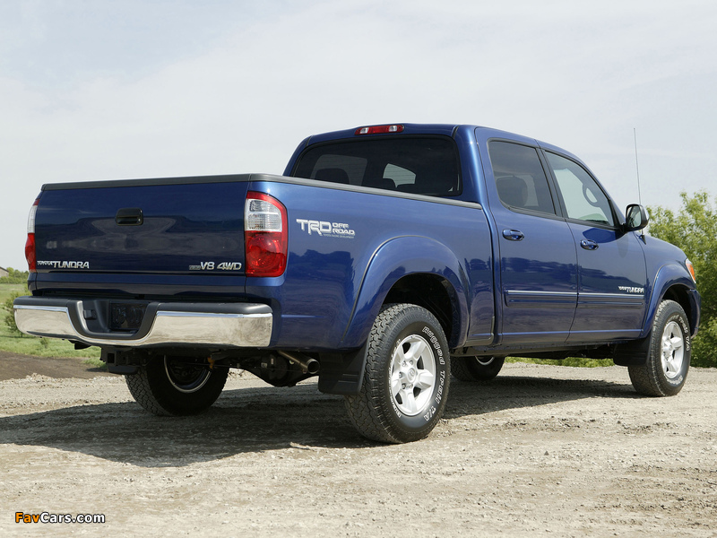 TRD Toyota Tundra Double Cab Limited Off-Road Edition 2003–06 pictures (800 x 600)