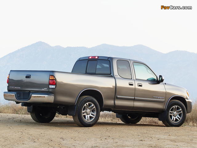 Toyota Tundra Access Cab SR5 2003–06 wallpapers (640 x 480)