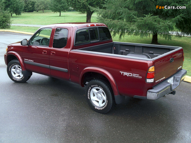 TRD Toyota Tundra Access Cab SR5 2003–06 wallpapers (640 x 480)