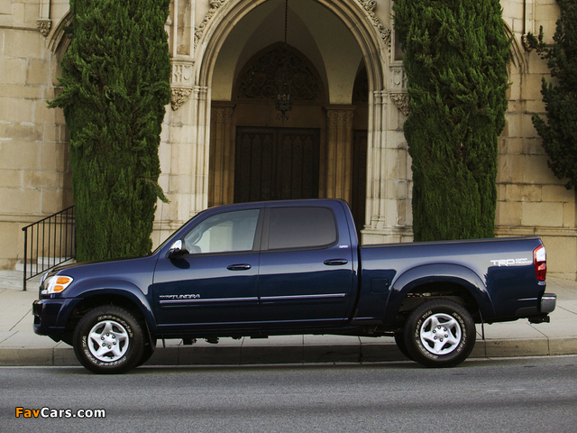 TRD Toyota Tundra Double Cab SR5 Off-Road Edition 2003–06 wallpapers (640 x 480)