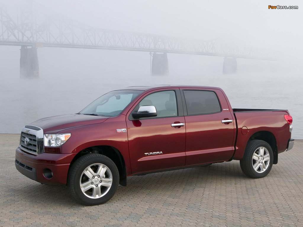 Toyota Tundra CrewMax Limited 2007–09 images (1024 x 768)