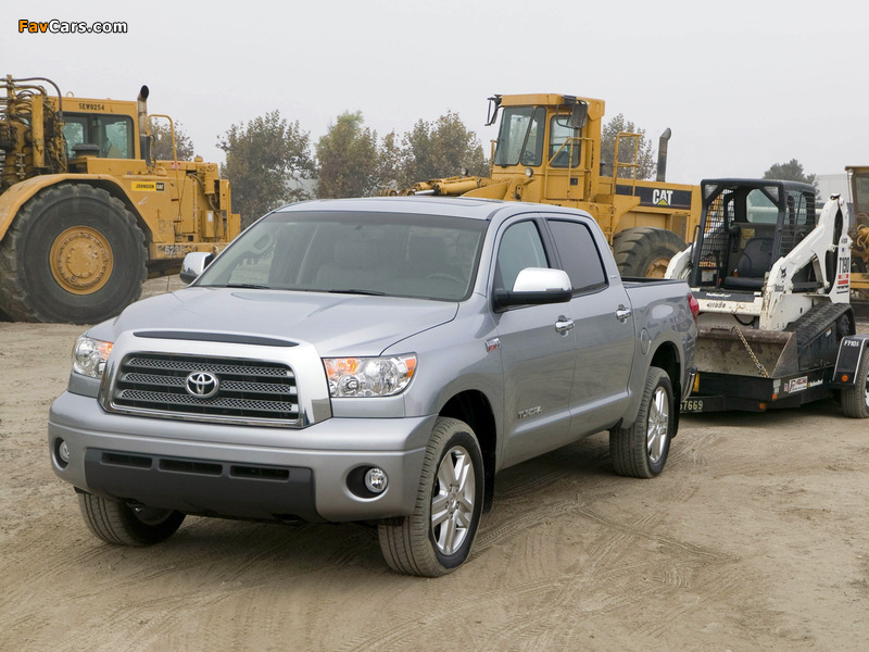 Toyota Tundra CrewMax Limited 2007–09 images (800 x 600)