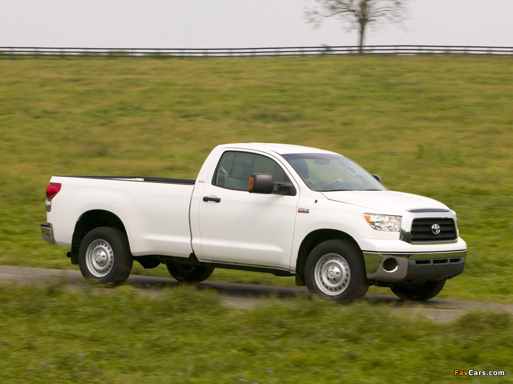 Toyota Tundra Regular Cab 2007–09 images (1024 x 768)