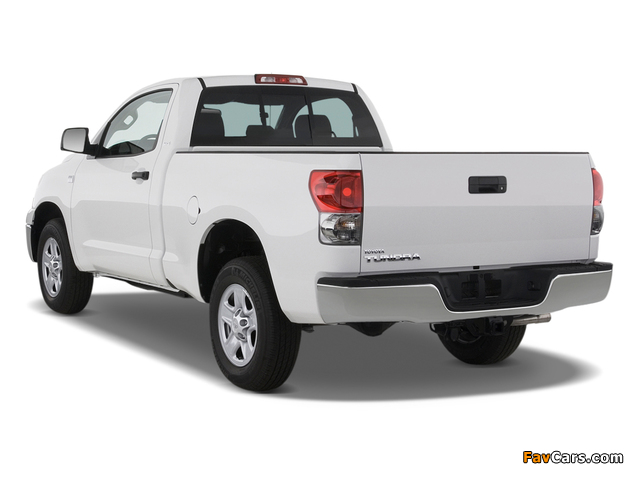 Toyota Tundra Regular Cab 2007–09 images (640 x 480)