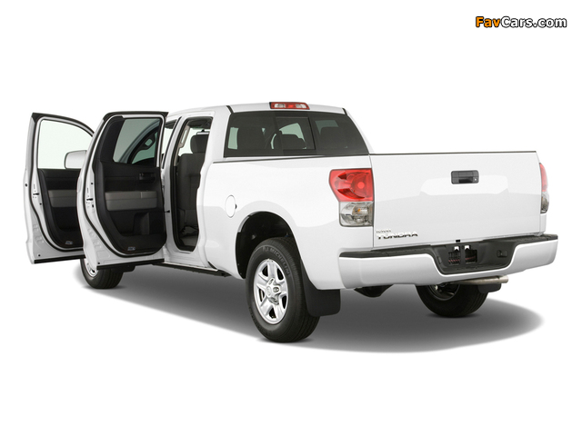 Toyota Tundra Double Cab SR5 2007–09 photos (640 x 480)