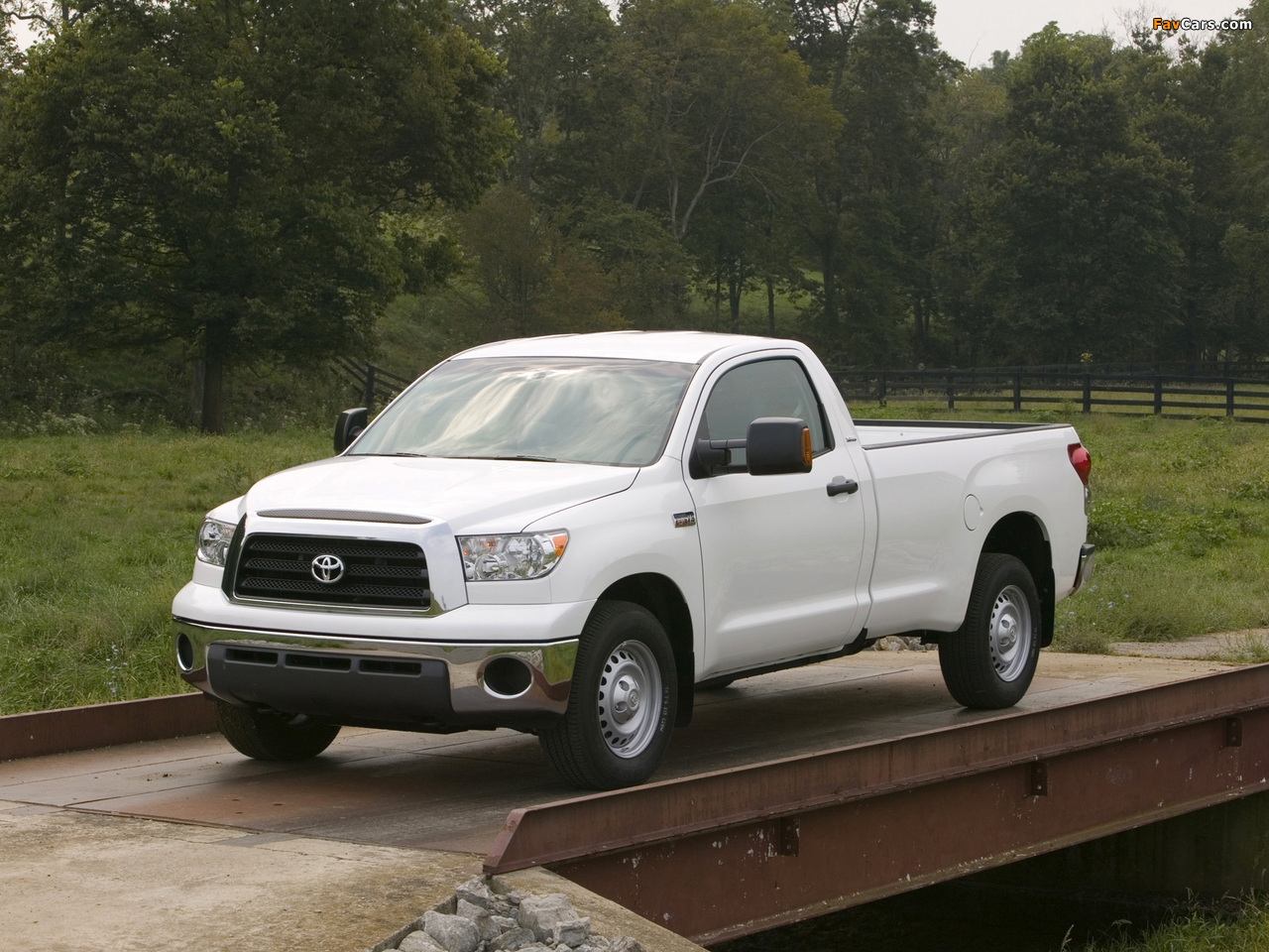 Toyota Tundra Regular Cab 2007–09 photos (1280 x 960)