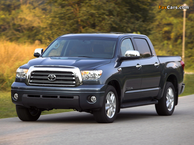 Toyota Tundra CrewMax Limited 2007–09 wallpapers (640 x 480)