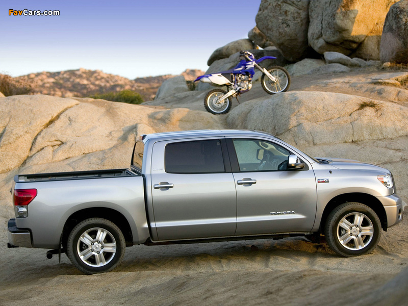 Toyota Tundra CrewMax Limited 2007–09 wallpapers (800 x 600)