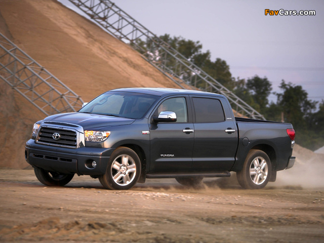 Toyota Tundra CrewMax Limited 2007–09 wallpapers (640 x 480)