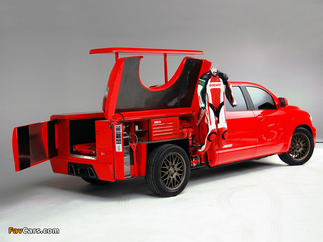 Toyota Tundra Ducati Transporter Concept 2008 pictures (640 x 480)