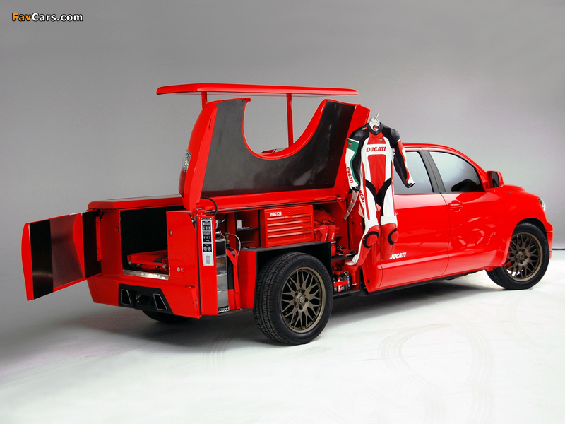 Toyota Tundra Ducati Transporter Concept 2008 pictures (800 x 600)