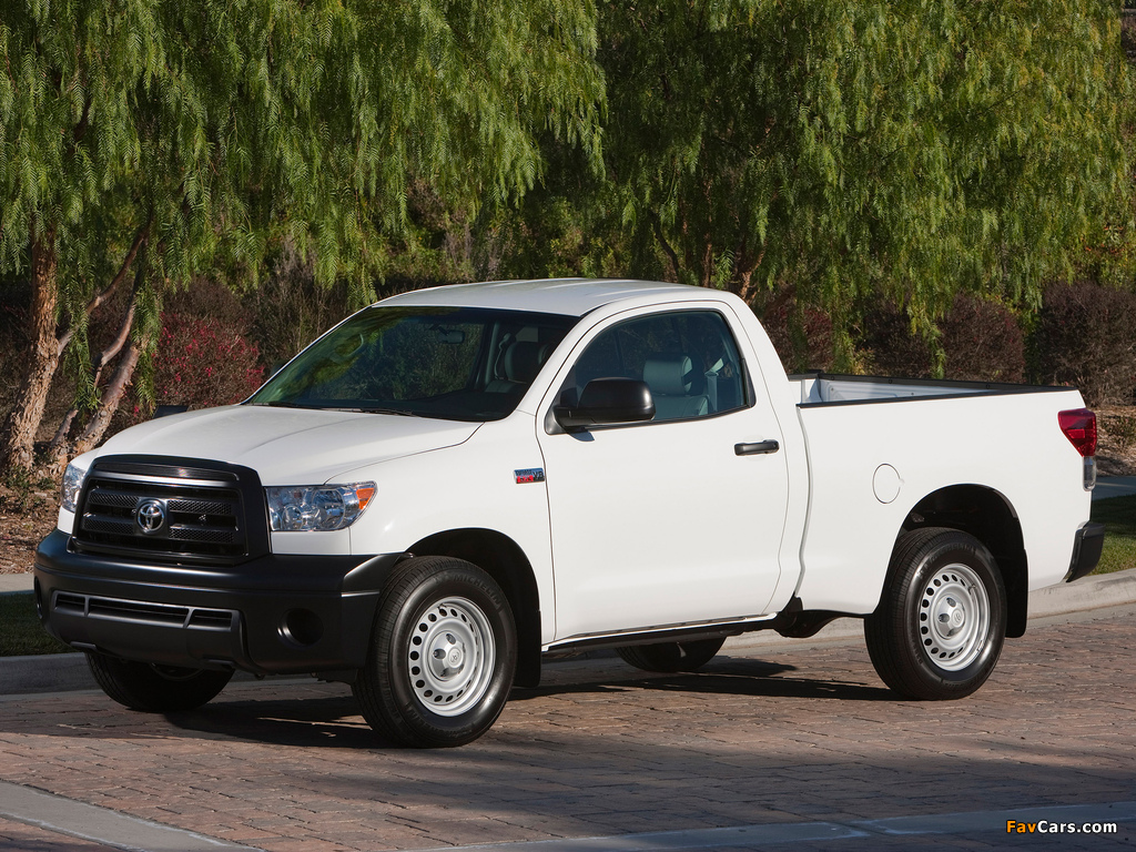 Toyota Tundra Regular Cab Work Truck Package 2009–13 images (1024 x 768)