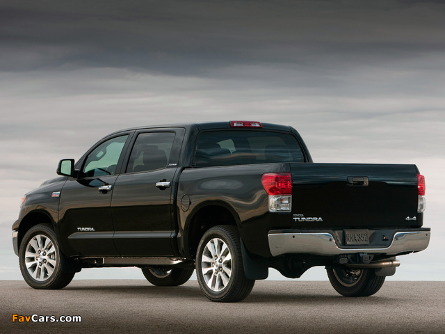 Toyota Tundra CrewMax Platinum Package 2009–13 images (640 x 480)