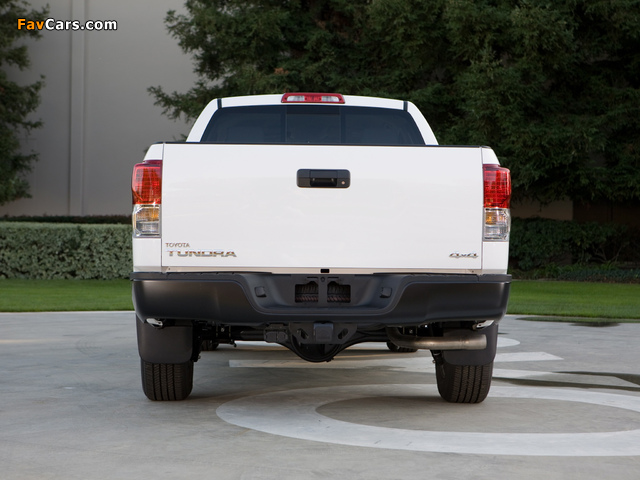 Toyota Tundra Double Cab Work Truck Package 2009–13 photos (640 x 480)