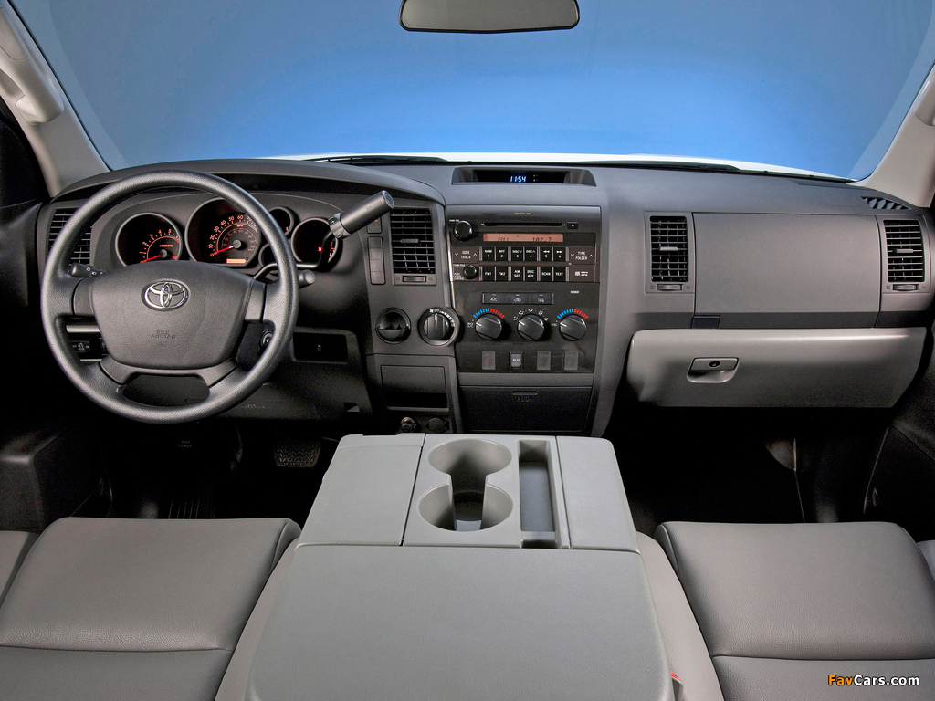 Toyota Tundra Regular Cab Work Truck Package 2009–13 photos (1024 x 768)