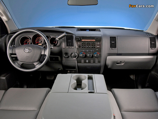 Toyota Tundra Regular Cab Work Truck Package 2009–13 photos (640 x 480)