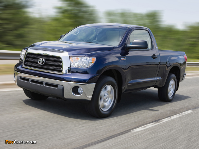 TRD Toyota Tundra Regular Cab 2009 pictures (640 x 480)