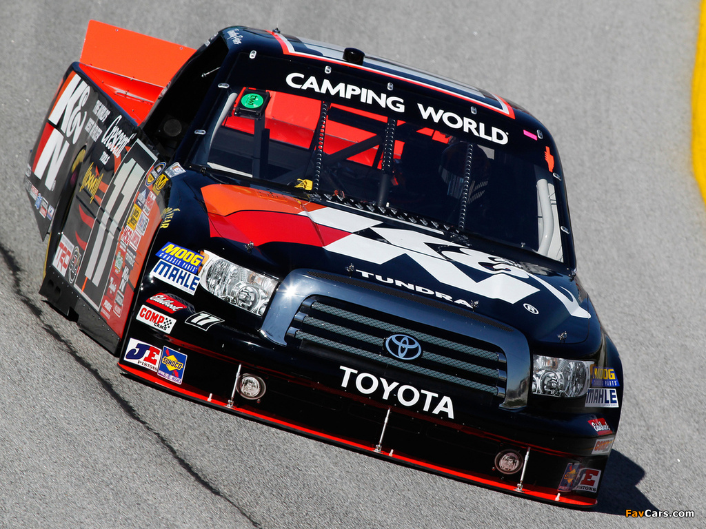 Toyota Tundra NASCAR Camping World Series Truck 2009 pictures (1024 x 768)