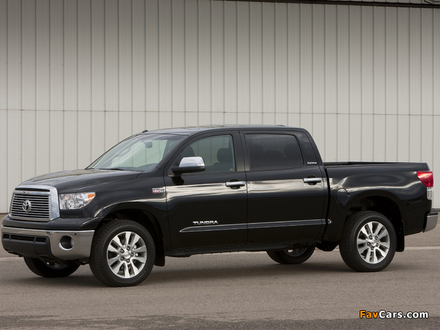 Toyota Tundra CrewMax Platinum Package 2009–13 pictures (640 x 480)
