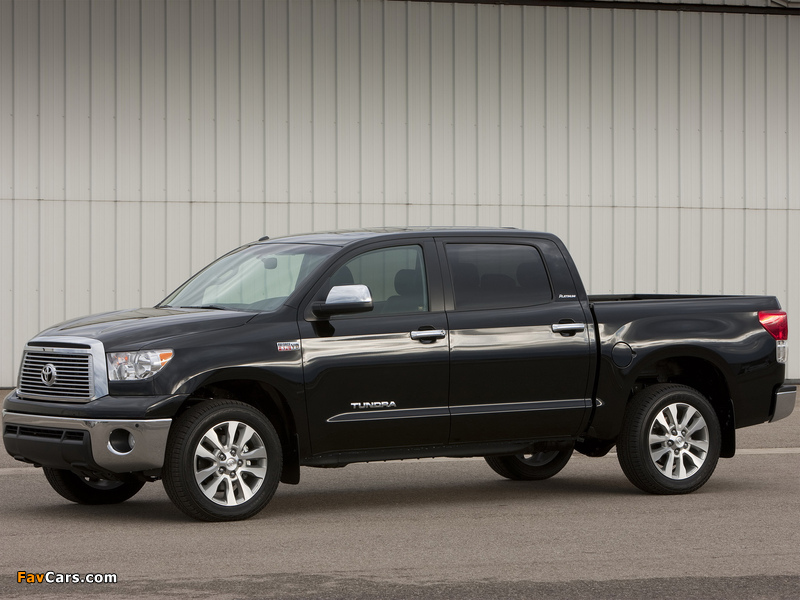 Toyota Tundra CrewMax Platinum Package 2009–13 pictures (800 x 600)