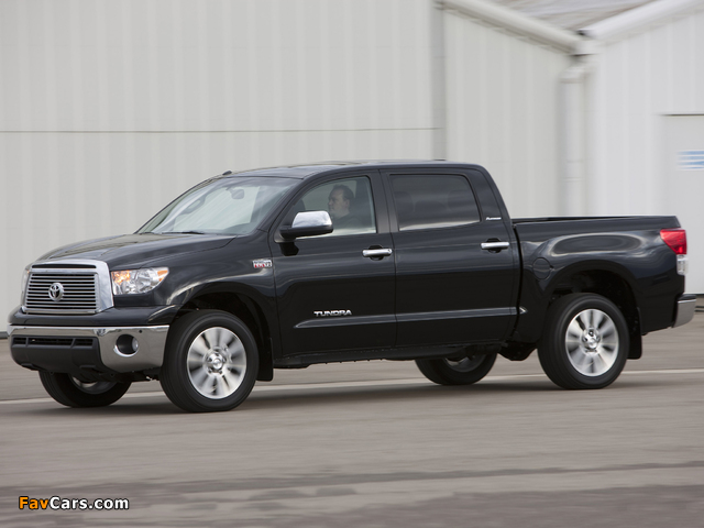 Toyota Tundra CrewMax Platinum Package 2009–13 pictures (640 x 480)