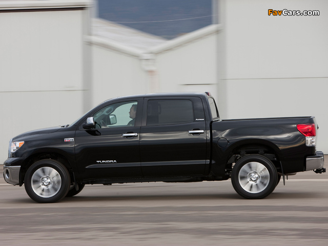 Toyota Tundra CrewMax Platinum Package 2009–13 wallpapers (640 x 480)