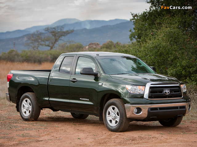 Toyota Tundra Double Cab 2009–13 wallpapers (640 x 480)