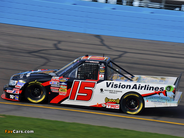 Toyota Tundra NASCAR Camping World Series Truck 2009 wallpapers (640 x 480)