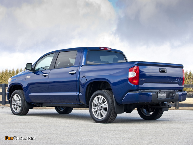 Toyota Tundra CrewMax Platinum Package 2013 images (640 x 480)