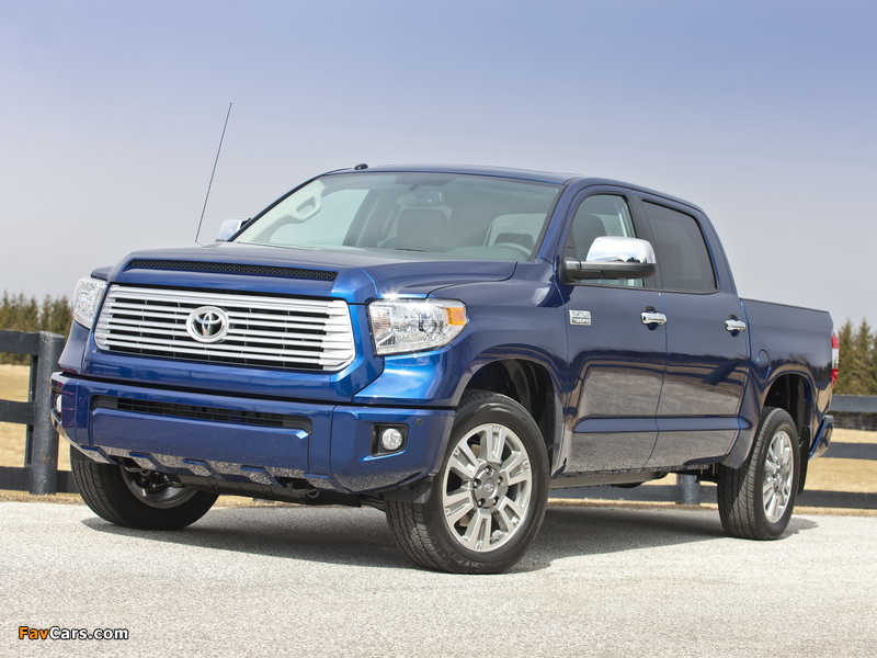 Toyota Tundra CrewMax Platinum Package 2013 photos (800 x 600)