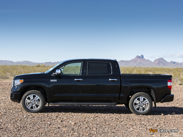 Toyota Tundra CrewMax Platinum Package 2013 photos (640 x 480)