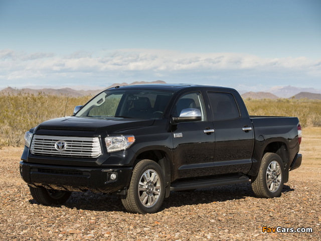 Toyota Tundra CrewMax Platinum Package 2013 photos (640 x 480)