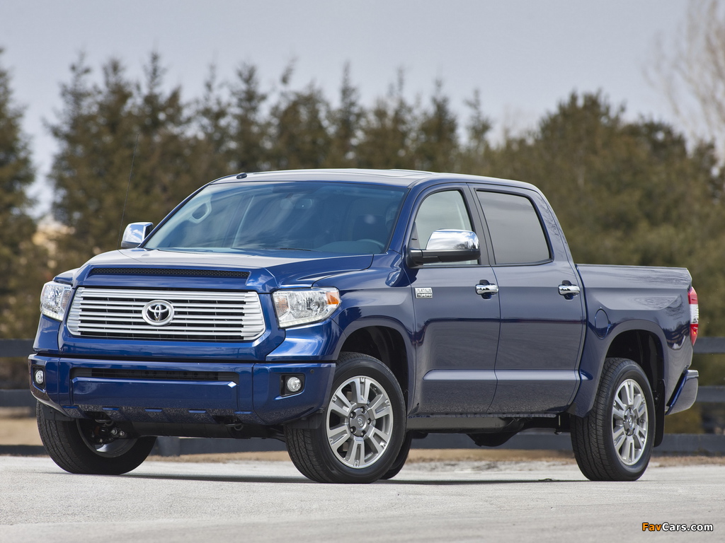 Toyota Tundra CrewMax Platinum Package 2013 pictures (1024 x 768)