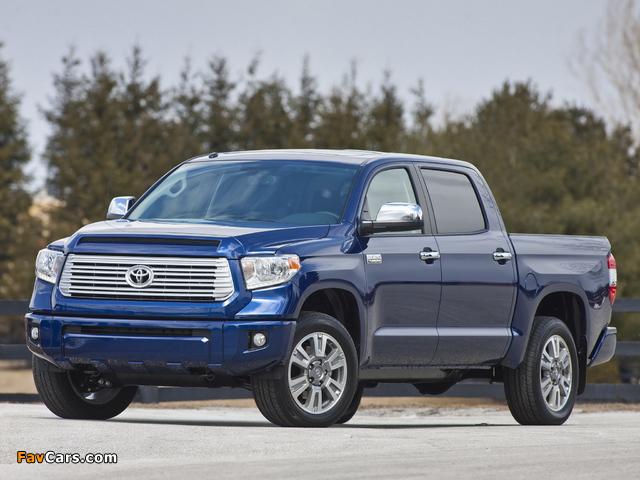 Toyota Tundra CrewMax Platinum Package 2013 pictures (640 x 480)