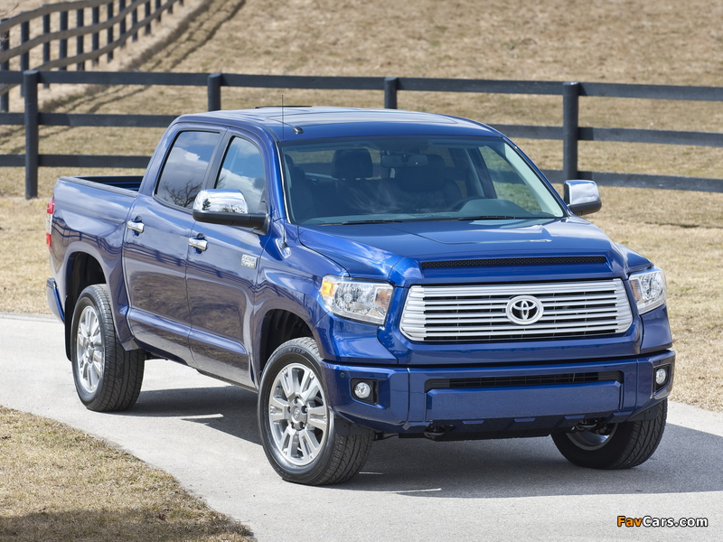 Toyota Tundra CrewMax Platinum Package 2013 pictures (800 x 600)