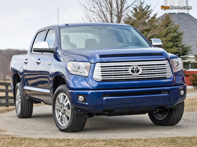 Toyota Tundra CrewMax Platinum Package 2013 pictures (640 x 480)