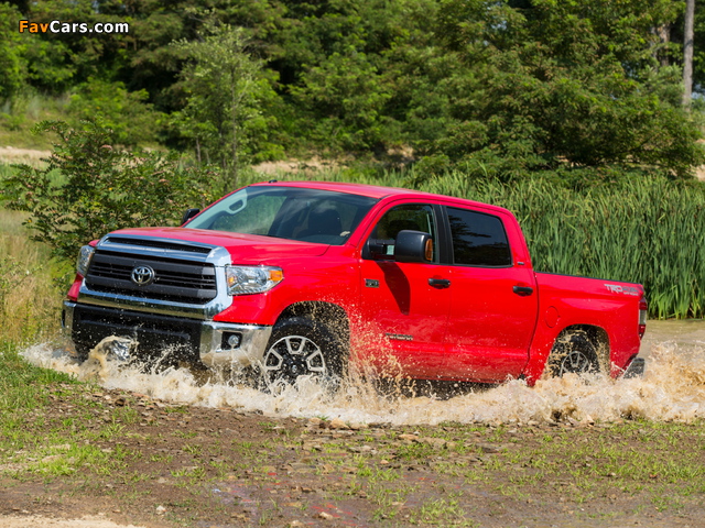 TRD Toyota Tundra CrewMax SR5 2013 pictures (640 x 480)