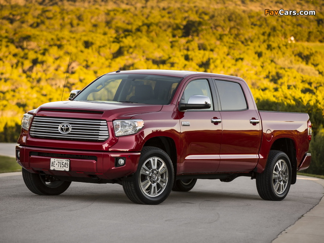 Toyota Tundra CrewMax Platinum Package 2013 wallpapers (640 x 480)