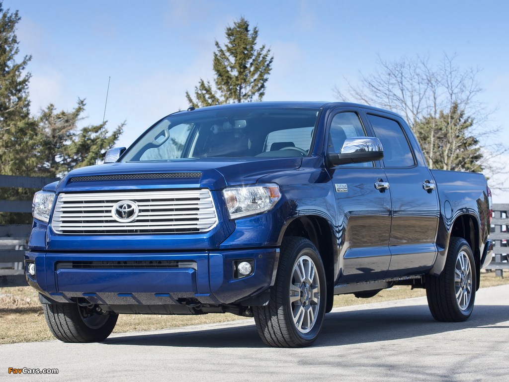 Toyota Tundra CrewMax Platinum Package 2013 wallpapers (1024 x 768)