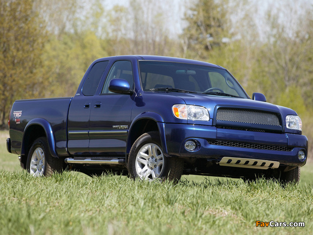 TRD Toyota Tundra Access Cab SR5 Yamaha Edition 2003 wallpapers (640 x 480)