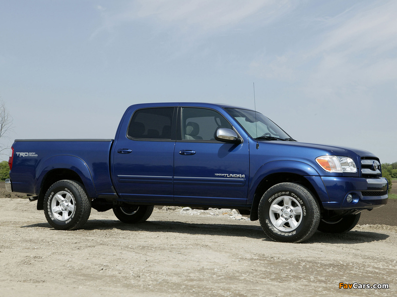 TRD Toyota Tundra Double Cab Limited Off-Road Edition 2003–06 wallpapers (800 x 600)