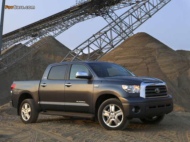 Toyota Tundra CrewMax Limited 2007–09 wallpapers (640 x 480)