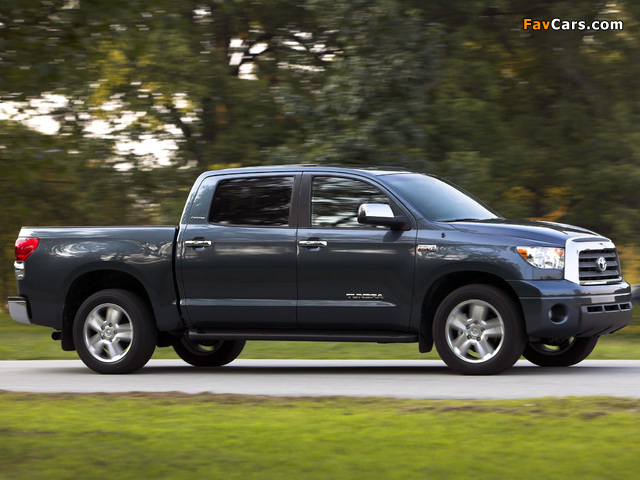 Toyota Tundra CrewMax Limited 2007–09 wallpapers (640 x 480)