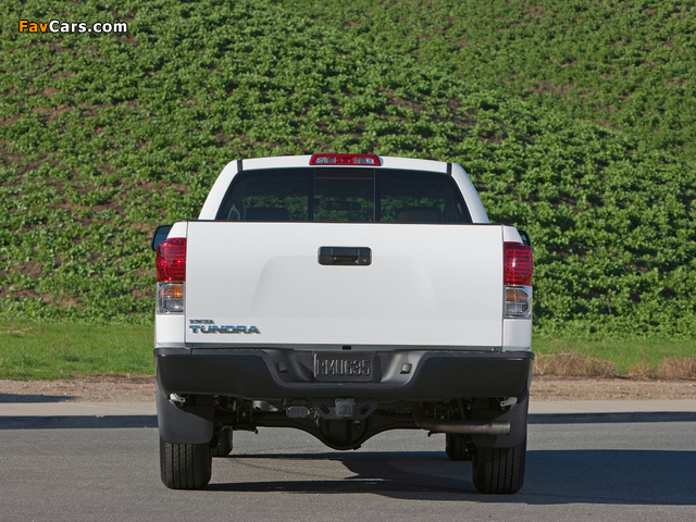 Toyota Tundra Regular Cab Work Truck Package 2009–13 wallpapers (640 x 480)