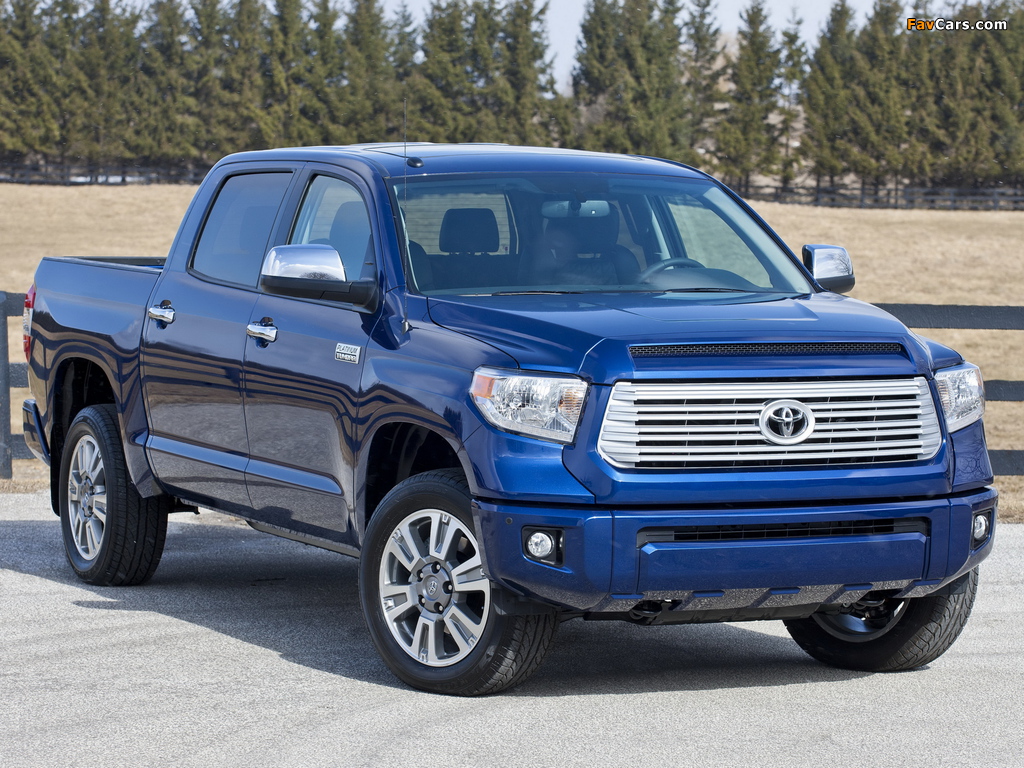 Toyota Tundra CrewMax Platinum Package 2013 wallpapers (1024 x 768)