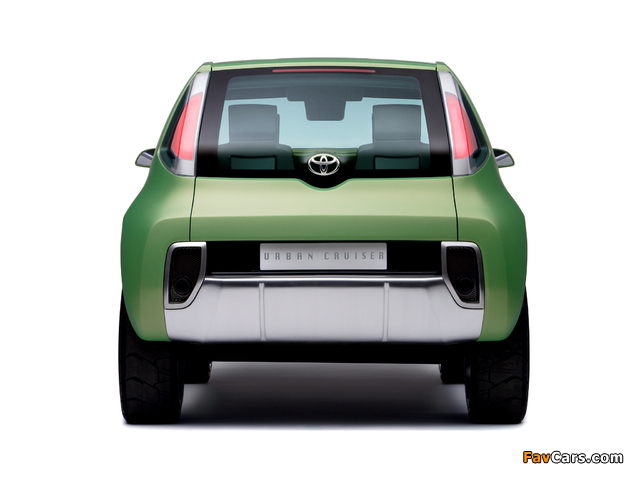 Toyota Urban Cruiser Concept 2006 images (640 x 480)