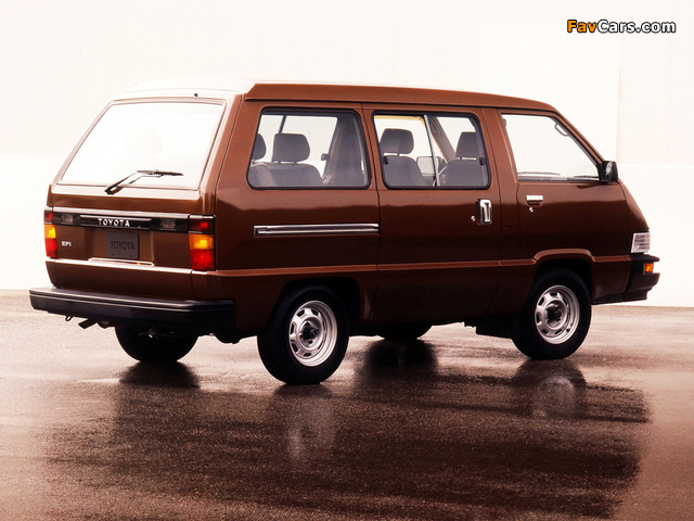 Images of Toyota Deluxe Van 1984–89 (640 x 480)