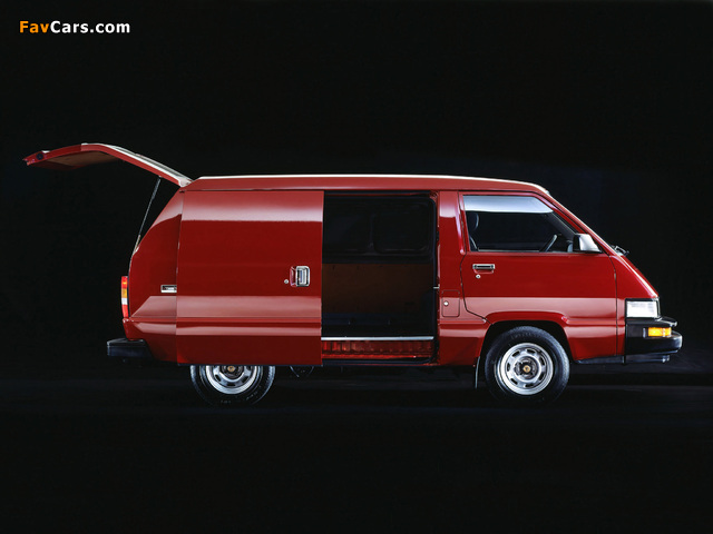 Images of Toyota Cargo Van 1984–89 (640 x 480)