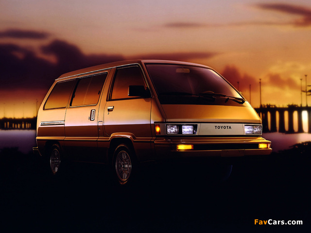 Photos of Toyota Van LE 1984–89 (640 x 480)