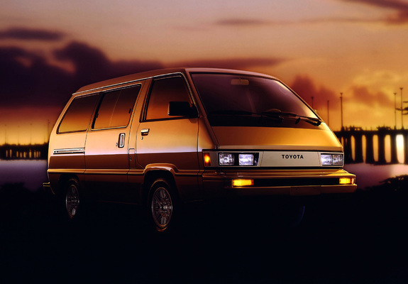 Photos of Toyota Van LE 1984–89